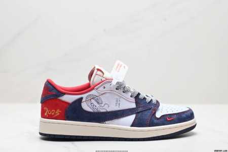 公司级Aj1倒勾Travis Scott X Air Jordan 1 ” Reverse Mocha “ Aj1乔1 Ts 闪电 联名倒钩 低帮文化篮球鞋 完 - 点击图像关闭
