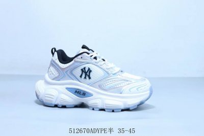 棒球联盟Mlb Ny Ins 抖音 快手 小红书网红老爹鞋 韩国洋基队Ny大标潮流老爹鞋 货号 3Ashwd15N 512670Adype半 35-45