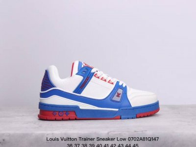 Lv路易威登louis Vuitton Trainer Sneaker Low休闲运动文化百搭篮球鞋 Xm0701Q147