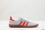 真标阿迪达斯三叶草adidas Originals Samba Og 桑巴舞系列绅士德训足球风百搭低帮休闲运动板鞋 货号:Ig1380 尺码:36 36.5 3