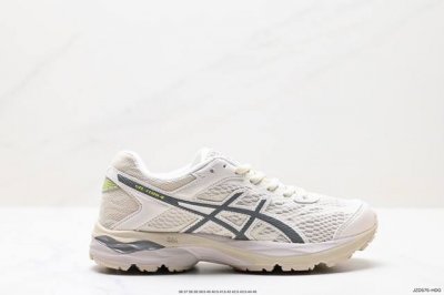 公司级亚瑟士asics Gel-Flux 4 运动休闲透气专业跑 鞋 进口双层丝纤维工程网布鞋面 轻量舒适透 气材质中底3D可视gel缓震胶效果 升級flyte