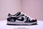 海外爆款限量发售！公司级 Nike Sb Dunk Low“Un系列 绑带字幕白勾” 周年高端定制 低帮休闲板鞋 定制鞋盒 大厂纯原品质出货 超高清洁度 皮料切
