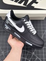 核心私 Nike Air Force 1’07 Wb黑武士 告白书 低帮运动休闲板鞋 原楦头原纸板 打造纯正低帮空军版型 专注外贸渠道 全掌内置蜂窝气垫 原盒配