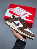 Nike Dunk Low Cacao Wow 摩卡色 独家版型蒸餾加工帶來的是更好的视觉和脚感体验 清洁度 电绣工艺 皮料切割干净无任何毛边 细节完美 货号