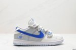 公司级绑绳off-White解构风定制，耐克nike Sb Dunk Low”Milk White Pink Smile“扣篮系列低帮休闲运动滑板板鞋 采用软质