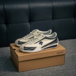 230 核心私 迪桑特Descente Sport Style系列 Chron Racer复古风 运动休闲鞋 复古运动鞋头层牛皮 气休闲鞋 轻松方便设计 搭配轻
