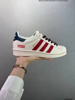 Adidas Originals Superstar 2025全新版本 贝壳头北面联名 渠道正品订单 诠释市场最高工艺水平 贝壳头经典小白板鞋 专柜上架同步配色