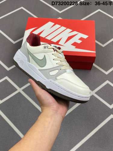 蛇年限定 耐克 Nike Full Force Lo 扣篮系列低帮休闲运动滑板板鞋采用软质牛剖皮鞋面材质#正确后跟反口里弧度#原厂中底布正确印刷#鞋垫嵌入缓震乳