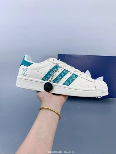 公司级Adidas Originals Superstar 阿迪达斯 三叶草 贝壳头’Diy’系列低帮经典百搭休闲运动板鞋 原装头层材料 用料绝不含糊 独家版型