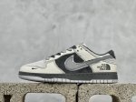 Nk Sb Dunk Low 北面联名-灰白底 周年高端定制 低帮休闲板鞋 Xx3186-202 #定制鞋盒 大厂纯原品质出货 超高清洁度 皮料切割干净无任何毛
