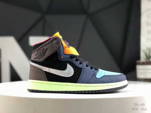 真标带半码 耐克 Air Jordan 1 Mid Shattered Blackboard 中帮 黑橙扣碎 Aj1 乔丹1代 Aj1 乔1 中邦 黑橘 黑橙