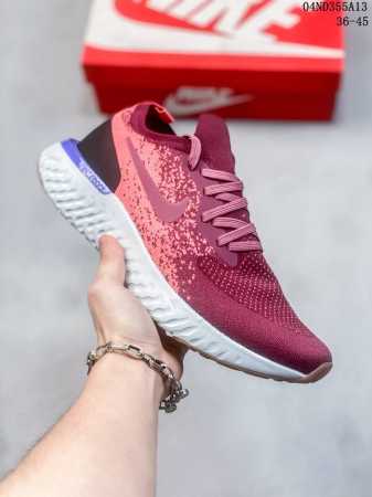Nike Epic React Flyknit 男女飞线泡沫缓震跑鞋 Aq0067 Aq0070 尺码：36-45 编码：04Nd355A13 - 点击图像关闭