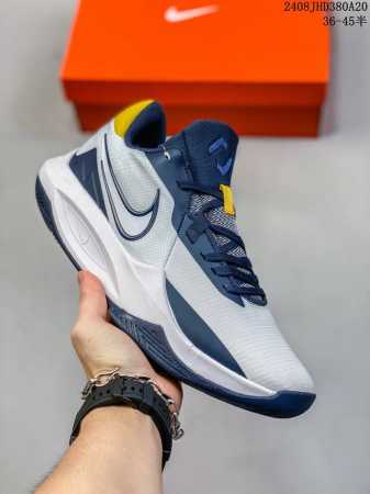 悬浮运动 耐克 Nike Precision Vi 缓震耐磨休闲运动男子实战篮球鞋 Precision 6 系列 训练鞋 这款产品抓地力很好，轻便透气，舒适感强 - 点击图像关闭