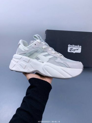 公司级Onitsuka Tiger鬼塚虎Sp-I 系列 织物合成革 增高低帮老爹鞋 经典潮流元素叠加 质感超级棒 独家私模 原鞋 真标 原盒打造 6Cm增高厚底