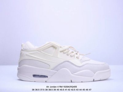真标Nike Air Jordan 4 RM 防滑 低帮 复古篮球鞋 货号:FQ7939-004 尺码:36 36.5 37.5 38 38.5 39 40 4