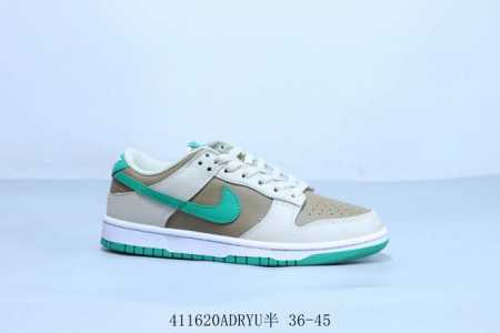 耐克 Nike Sb Dunk Low Pro 复古低帮 休闲运动滑板板鞋 棕绿 货号 Hf5441-201 411620Adryu半 36-45 - 点击图像关闭