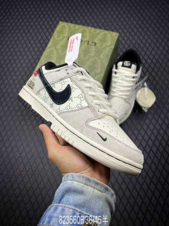 Nk Sb Dunk Low 古驰联名-小蜜蜂系列灰黑勾 周年高端定制 低帮休闲板鞋 #定制鞋盒 大厂纯原品质出货 超高清洁度 皮料切割干净无任何毛边 细节完美 - 点击图像关闭