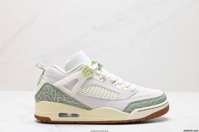 公司级nike Air Jordan Spizike Low舒适百搭 防滑耐磨 低帮 复古篮球鞋 完美鞋型打造 内原厂气垫 全新设计立体压纹原盒包装 货号:Hq