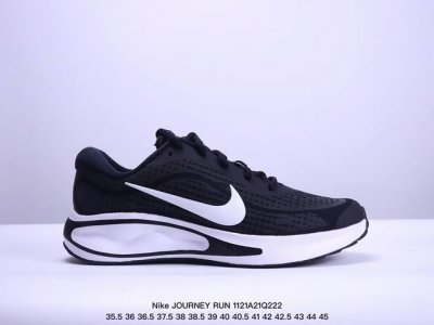 公司级nike耐克 Journey Run 夏季新品男子款公路透气缓震跑步鞋 货号:Fn0228-001 尺码:35.5 36 36.5 37.5 38 38.