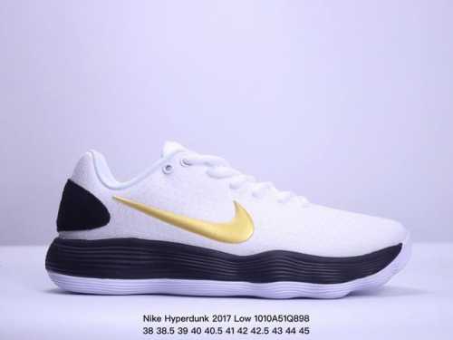 公司级nike Hyperdunk 2017 Low超扣篮系列低帮休闲运动文化篮球鞋 原档案数据开发楦型 正确压胶鞋舌面料 货号:Hf0733-131 尺码:3