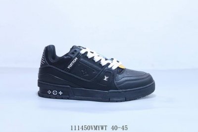 180 Lv路易威登Louis Vuitton Trainer Sneaker Low休闲运动文化百搭篮球鞋 111450Vmywt 40-45