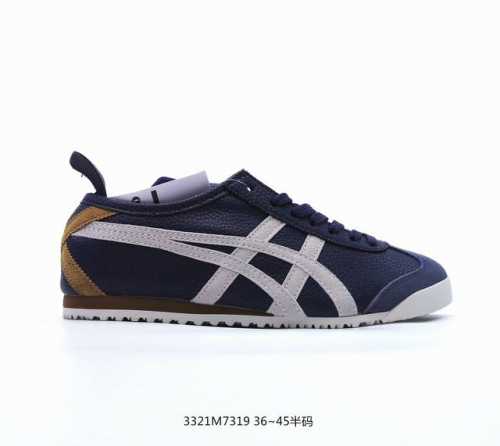 Onitsuka Tiger鬼冢虎 Mexico 66 Slip-On 一脚蹬低帮夏季透气运动休闲鞋货号: 1183A360-205尺码36-45，编码3321
