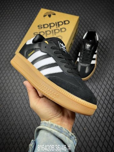 B 阿迪达斯三叶草Adidas Originals Sambax xlg桑巴舞系列绅士德训足球风百搭低帮休闲运板鞋 货号:Ie1377 尺码 36-46半码 编
