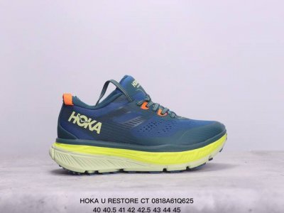 公司级hoka U Restore Ct 全新配色 一脚蹬系列，这个品牌来自于新西兰的毛利语，Hoka表示大地，One One表示飞越，连起来就是飞越地平线ho