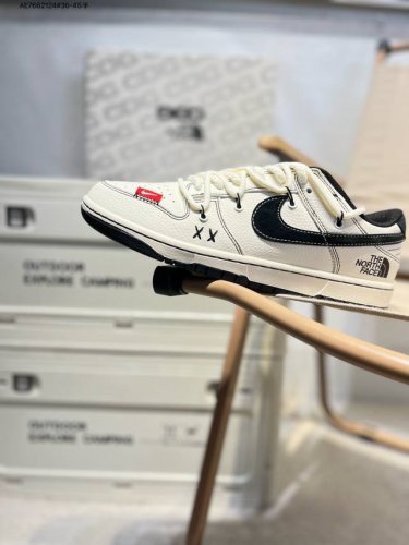 Nike Sb Dunk Low“北面联名” 周年高端定制 低帮休闲板鞋 定制鞋盒 超高清洁度 皮料切割干净无任何毛边 细节完美Yx5066 Ae7662124