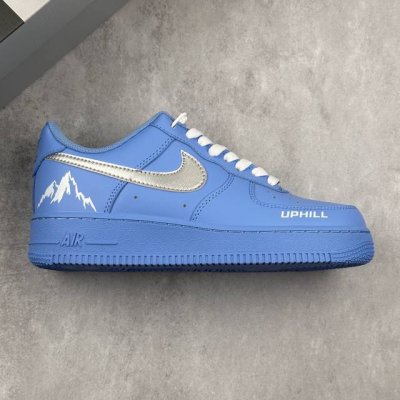 本地 核心私 Nike Air Force 1‘07 Low 冰岛蓝调 空军一号低帮休闲板鞋 #定制皮料 定制鞋盒 配件齐全 原楦原纸板 纯正空军版型 内置全掌
