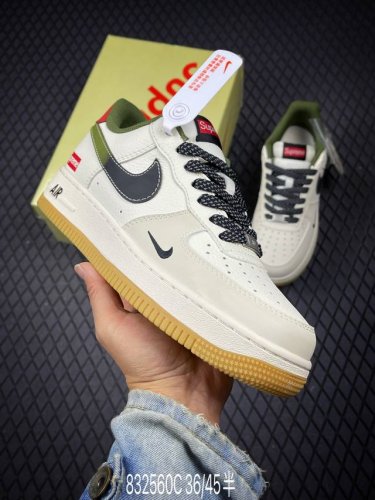 C 公司级Nike Air Force 1‘07 Lv8 原楦头原纸板 打造纯正低帮空军版型 专注外贸渠道 全掌内置蜂窝气垫 原盒配件 原厂中底钢印、拉帮完美