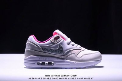 公司级Nike Air Max1复古拼接网布减震平衡低帮休闲跑步鞋男女同款 Xm0224Q050