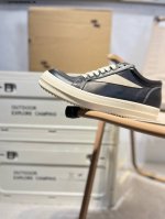 纯原 Rick Owens Drkshdw 瑞克 欧文斯低帮皮面时尚运动板鞋 灰色 二级市场已经7K以上 平台客户随意卖四位数 Ro广东原厂出品 纯原天花板 原