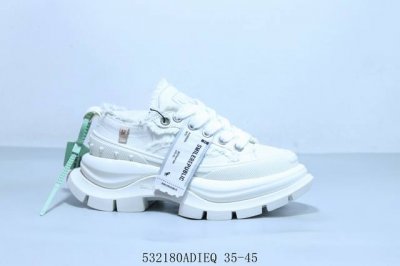 smilerepublic 情侣款运动小白鞋厚底增高闪尾光滑牛皮平底鞋休闲鞋 时尚男女板鞋潮运动鞋 532180Adieq 35-45