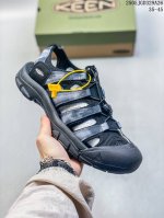 人气户外休闲鞋品牌-科恩Keen Uneek Flat-M 平底编织弹力穿搭溯溪涉水休闲户外凉鞋 #外贸订单出口品质#采用进口机台编制两根尼龙绳组成鞋面 快干衬