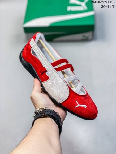 puma Speedcat Ballet 柔软舒适 防滑耐磨 低帮 生活休闲鞋 尺码：见图 编码：04Ny391A25