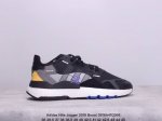 公司级真爆！Adidas Nite Jogger Boost 夜行者复古跑鞋原厂材料 原厂大底 私家独模 网布搭配头层皮 拼接打造鞋面 极具复古风格鞋头及鞋跟点