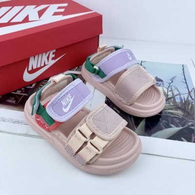 调价 Nike 联名 Jordan Ls Slide儿童运动凉鞋 前后魔术贴男女童鞋官网首发 夏款抢先上市 Eva超轻防滑鞋底，运动休闲沙滩凉鞋