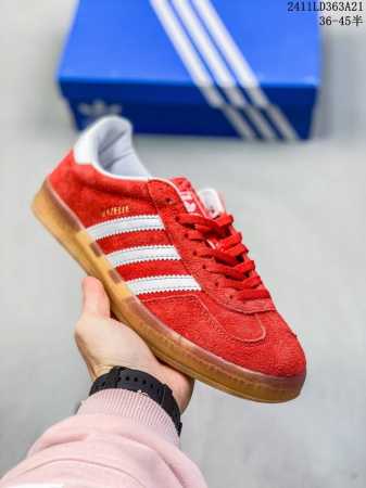 特价特价公司级 阿迪达斯 Adidas Originals Gazelle Indoor复古三叶草防滑透明橡胶板鞋经典运动鞋。这款经典鞋,忠于原版设计,缀撞色三 - 点击图像关闭