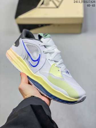 Nike Kyrie 5 Low 欧文5低帮 白蓝黄 男子实战篮球鞋 Dj6014- 尺码：40-45 编码：11Jyd327A26 - 点击图像关闭