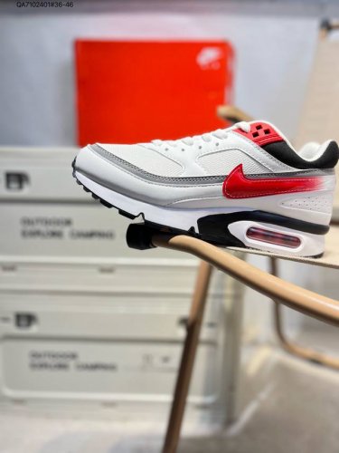 耐克Nike Air Max Bw Og persian Violet经典拼接休闲运动跑步鞋 819475 Qa7102401#36-46