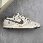 本地 核心私 Nike Sb Dunk Low Off-White系列 带字幕灰勾 周年高端定制 低帮休闲板鞋 #定制鞋盒 大厂纯原品质出货 超高清洁度 皮料切