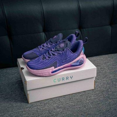 核心私 安德玛Under Armour Curry Flow 12 What The Bay 斯蒂芬 库里12代专业室内低帮文化休闲运动篮球鞋 采用绒面合成革与