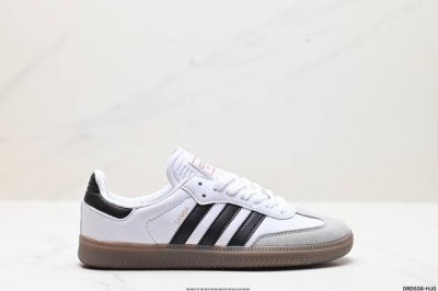 真标阿迪达斯三叶草adidas Originals Samba Og 桑巴舞系列绅士德训足球风百搭低帮休闲运动板鞋 货号:Ih6001 尺码:36 36.5 3