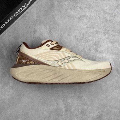本地 核心私 saucony Triumph 22 潮流舒适防滑耐磨 低帮跑步鞋 全新升级pwrrun pb中底 脚感再度升级 提供持久强劲动能 中底边墙加高