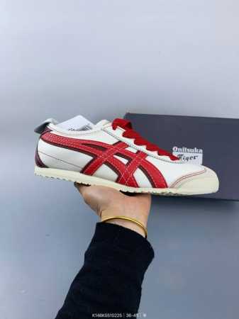 Asics 亚瑟士 Mexico 66 Slip-On复古时尚 舒适透气 耐磨防滑 休闲鞋 Size：如图 编码：K146K5510225 - 点击图像关闭