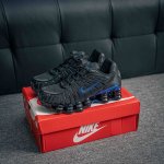 核心私 绝佳减震性能 复古大军老将出征 经典全掌大气柱Nike Shox Tl Metallic Silver 13柱复古前卫悬架气柱慢跑鞋 货号 Cn0151