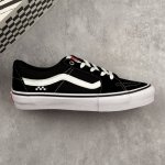 本地 核心私 万斯Vans Sk8-Low pro 黑白经典 侧边棋盘Logo标 专业滑板鞋 鞋垫升级采用可弹性材料 可拆换 脚感舒适区别普通鞋垫 工艺 硫化1