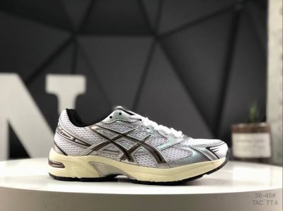140 真标带半码Asics亚瑟士新款男女跑鞋Gel-1130复古减震透气运动休闲鞋 货号:1201A256-113 尺码:36 36 37.5 38 39 3