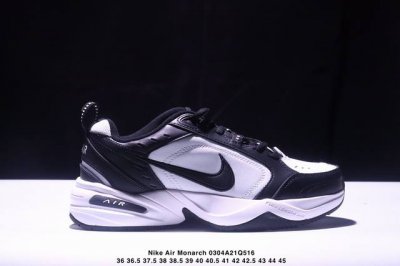 160 Air Monarch 4 君王4代 黑白熊猫 36-45#（半码）二层皮 同官方 Xm0304Q516